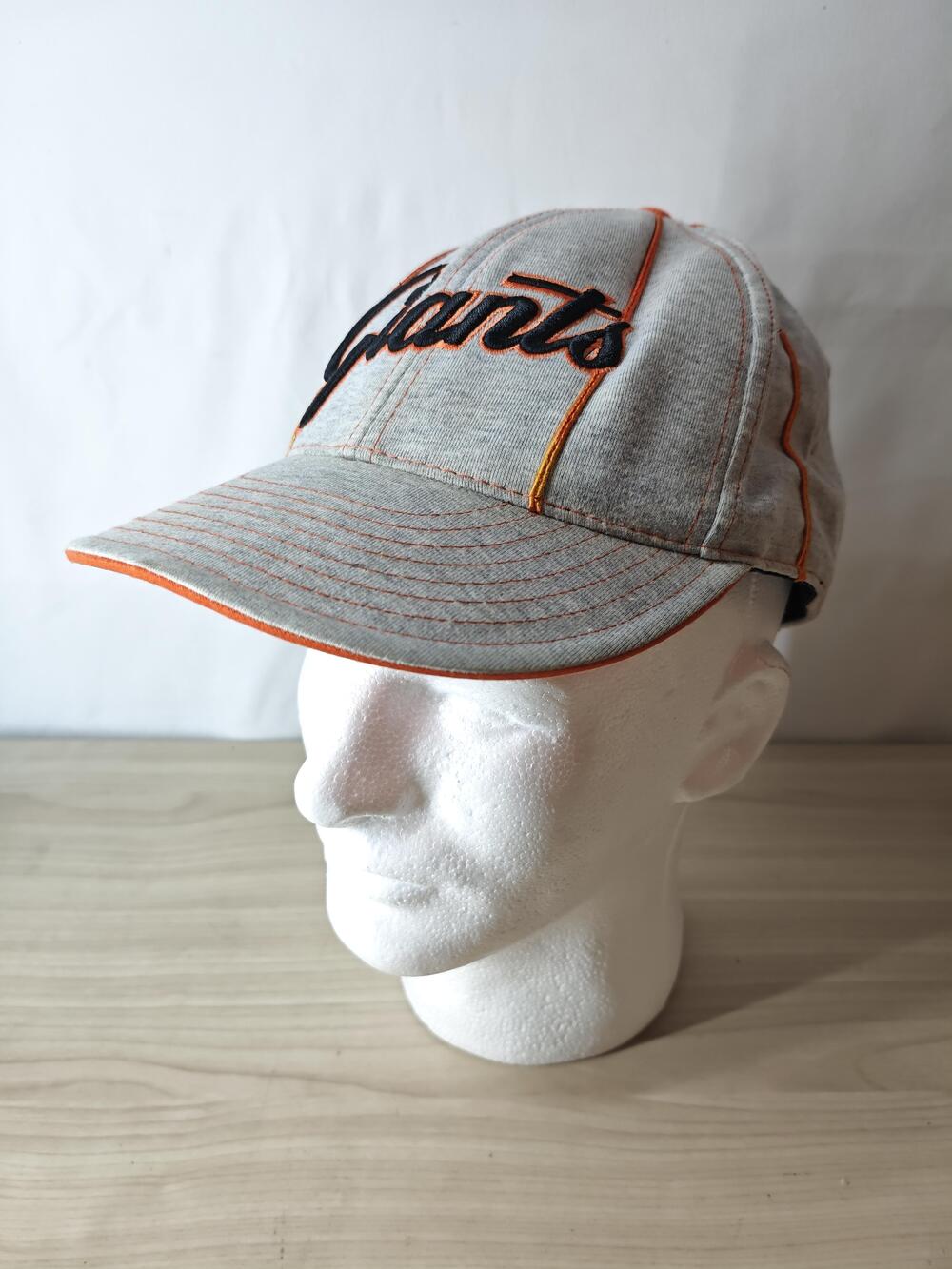 San Francisco Giants Hat Cap Fitted Mens 7 3/8 Gray Orange MLB Baseball